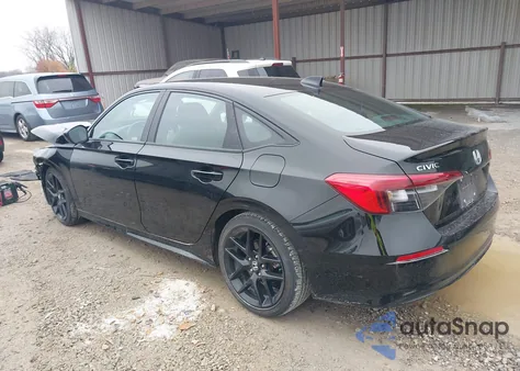 2023 Honda Civic Sport из США, поврежденный, VIN 2HGFE2F51PH545464